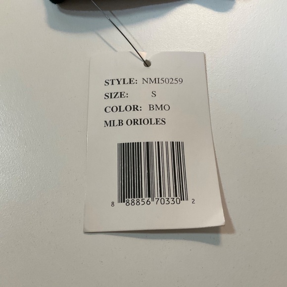 Authentic Baltimore Orioles Men’s Zippered Sweater - Size S - NWT - Picture 9 of 11